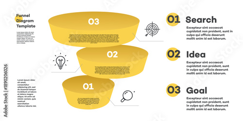 Infographic template diagram 3 options, level or step 3D isometric perfect for education, marketing, workflow, processing, timelines, presentation, website, banner