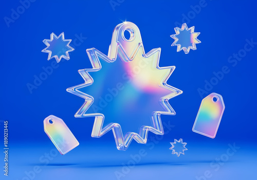 Wallpaper Mural 透明な星が美しく輝く Torontodigital.ca