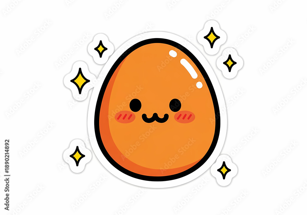 custom made wallpaper toronto digital可愛い卵がキラキラ輝く