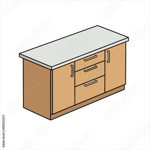 Wardrobe illustration vector art design