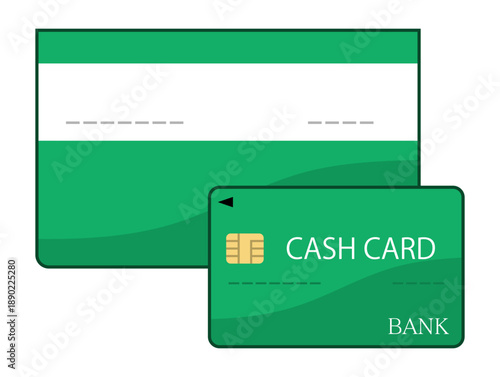 通帳とキャッシュカード