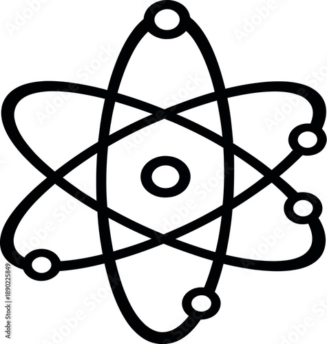 Illustration of an atom