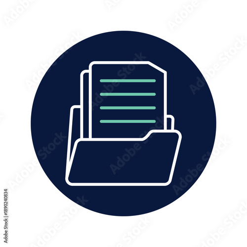 Document  vector, pixel perfect, illustrator file 
 