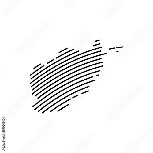 afghanistan country map vector logo icon border