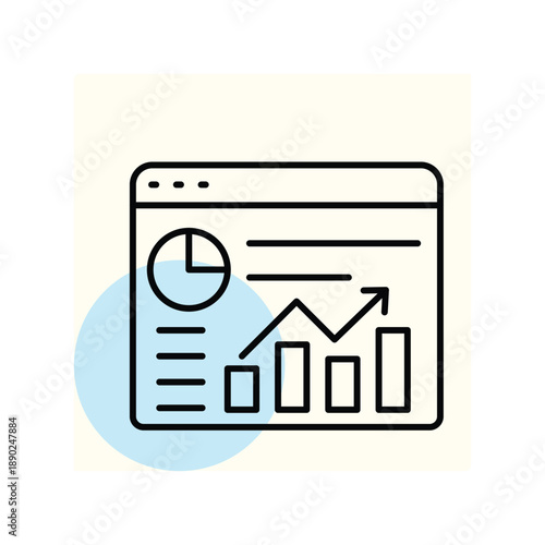 Analytics  vector, pixel perfect, illustrator file 
