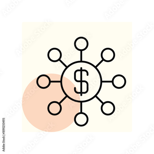 Money Network vector, pixel perfect, illustrator file 
