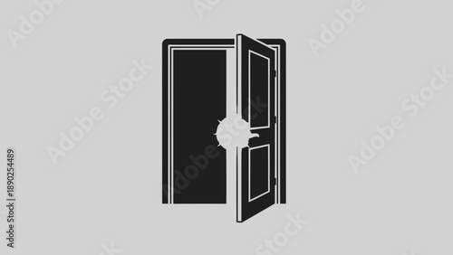 open door, opportunity concept