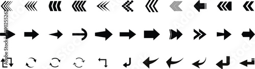  arrow set, arrows vector set. Arrow icons set. Arrow collection. Black vector arrows . Arrow vector icon. Black arrow icon big sets.