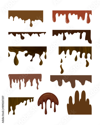 An abstract brown packaging wave for elegant design