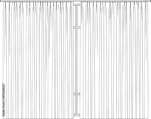 Elegant, sheer, and flowing, the drapes provide a sense of refined simplicity and quiet elegance. Capture the gentle sway of fabric in a soft, bright light.