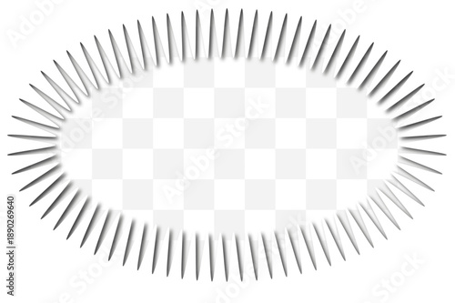 Hintergrund Spitzoval