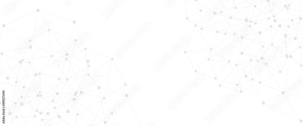 Fototapeta premium Abstract plexus background with connecting dots and lines. Global network connection
