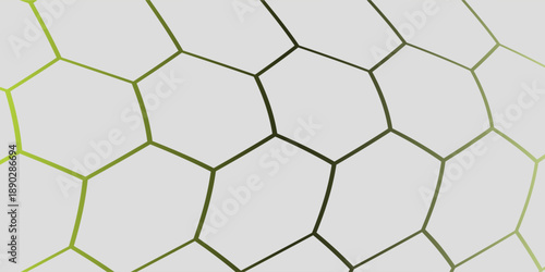 White 3d hexagonal technology vector abstract background. Blue bright energy flashes under hexagon in modern technology futuristic background vector illustration.