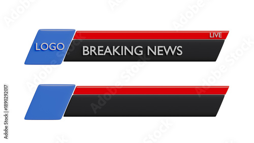 Breaking News Live Banner Template