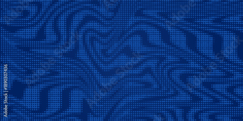 abstract halftone texture blue background in geometric style best seller design
