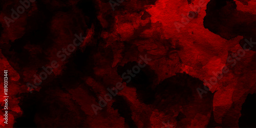 Red granite old vintage retro red background texture, black dark red burgundy wine magenta maroon plum watercolor, colorful red watercolor paint paper background texture.
