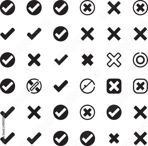 
 Save to Library
 Download Preview
 Preview Crop
 Find Similar
 
File #:  1771472895
Check tick mark icon set. Cross box x check mark checkbox v list vector draw hand drawn sketch doodle brush marker