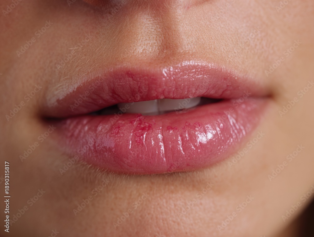 Fototapeta premium Close-Up Lipstick on Woman