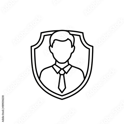 security, shield, profile, user, avatar, identity, protection, privacy, safety, secure, account, authentication, authorization, access, trust, verification, badge, emblem, logo, icon, symbol, guard, d