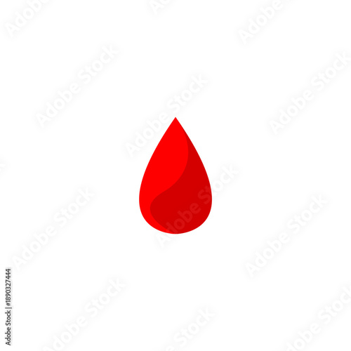 Red blood drop icon