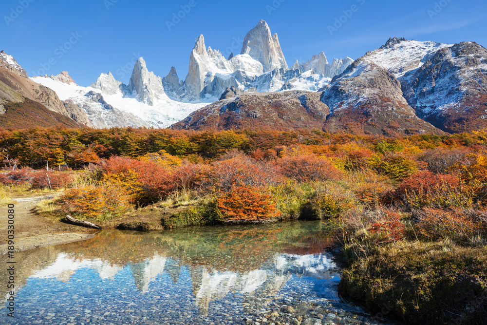 Obraz premium Autumn in Patagonia