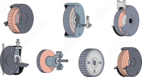 mechanical pulley components
