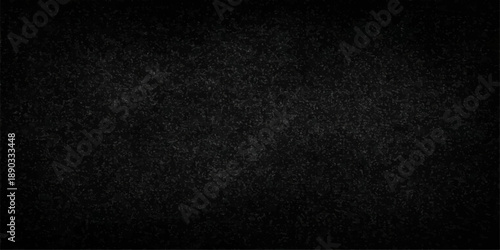 A dark black leather and fabric material texture with a rough macro surface pattern creates a vintage textile backdrop and grunge gray canvas wallpaper design