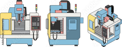 Machine tools setup