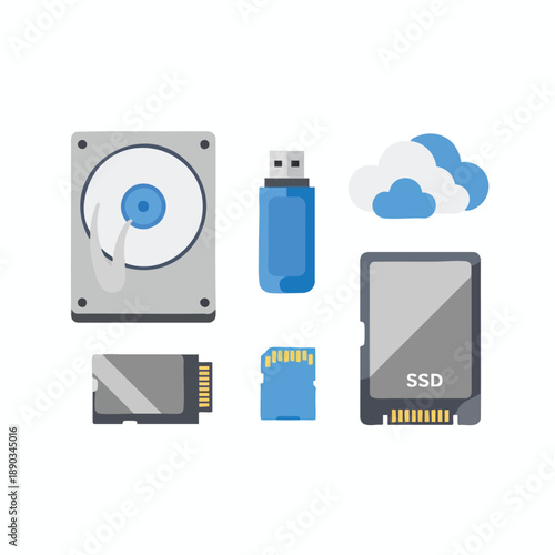 Digital Storage Devices and Cloud Computing