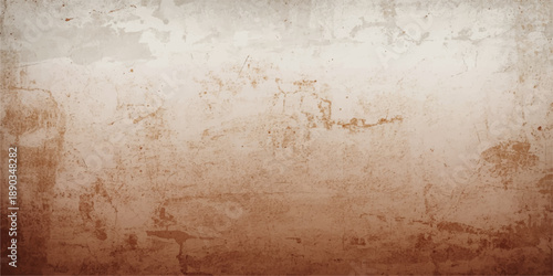 Aged brown grunge wood texture and weathered vintage wall background with a dirty rust surface and rough antique paper pattern design