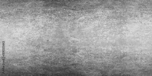A dark and aged grunge metal texture with a brushed gray pattern provides a rough vintage surface backdrop reminiscent of dirty concrete or old stone for a blank industrial material design