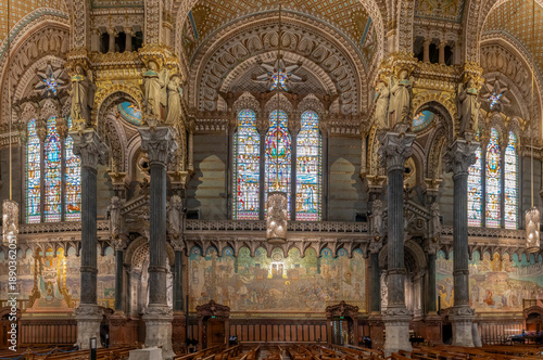 Photos Lyon, France - 10 23 2025: Basilica of Our Lady of Fourviere