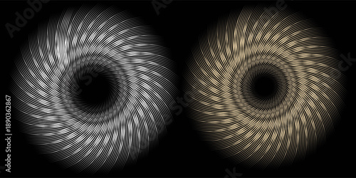 Gold, silver and bronze metal circle frames 3d vector realistic illustration. First, second and third place medals or buttons isolated on white background. Certified. Quality blank, empty badge set.