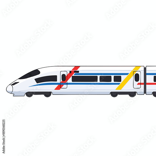 Modern High Speed Train