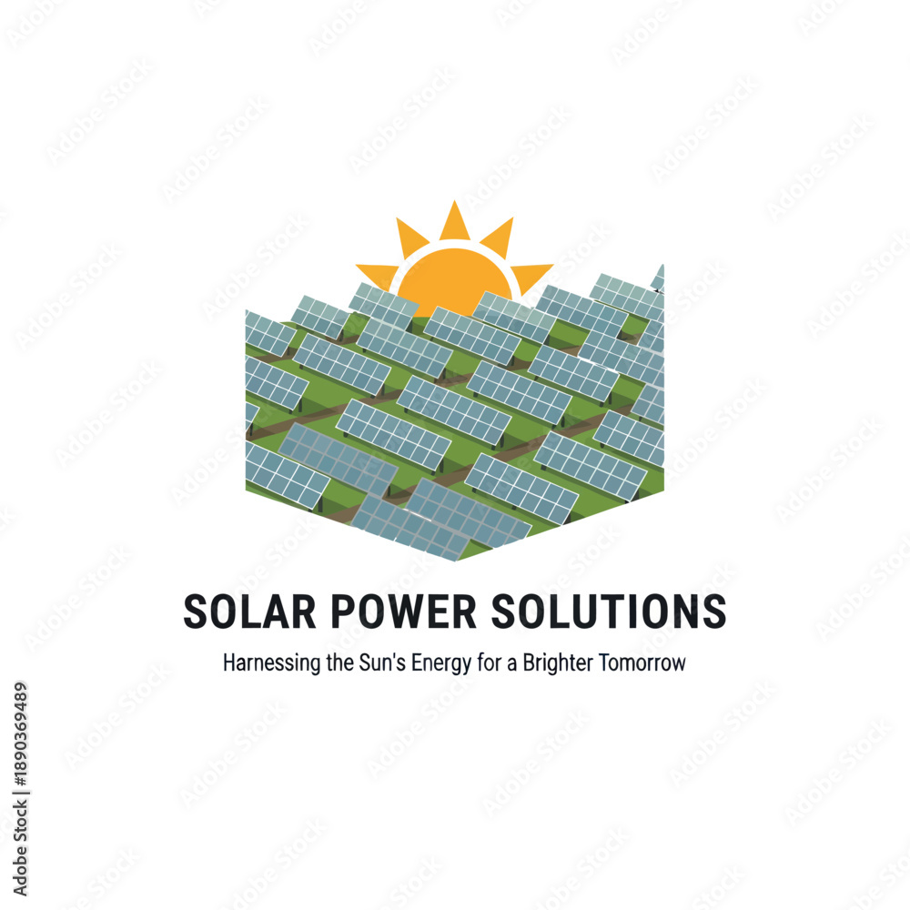 Fototapeta premium Solar Panels for Renewable Energy Solutions.