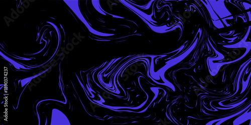 Black and blue liquify abstract background wallpaper