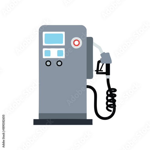 Fuel Pump Station with Hanging Nozzle