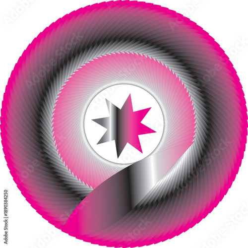 vector glossy button