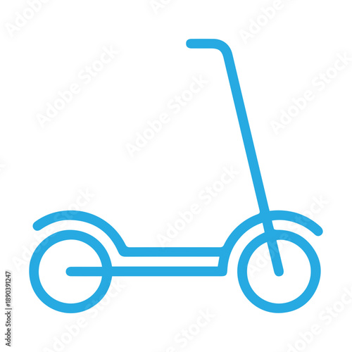 Electric Scooter Icon