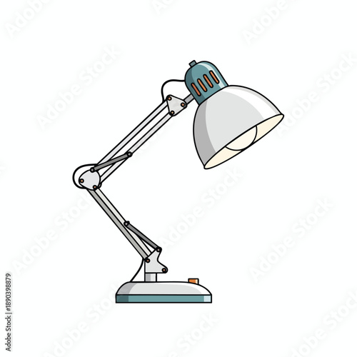 Desk Lamp Illustration
