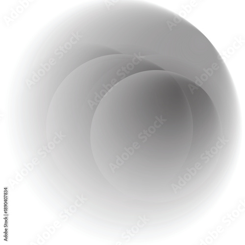 Elegant Soft Gradient Abstract 3D Sphere Background with Subtle Depth, Luminous Light Effects, Modern Minimal Design, High Resolution Art Texture