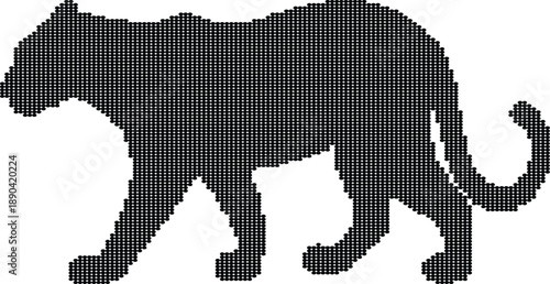 Simple Animal Silhouette Design