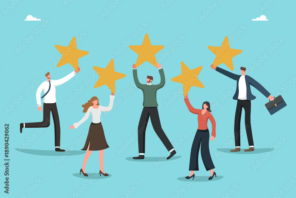 Ταπετσαρία Concept of success, recognition and corporate growth