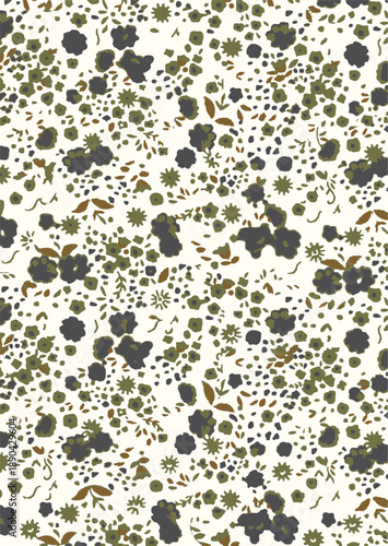 Small Flower pattern. Ditsy floral seamless pattern. Small little flower background. Repeat pattern. Ditsy print. Botanic surface design. Hand draw floral flower pattern for fashion, fabric,decor