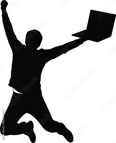 Silhouette of an aggressive man pointing finger at a crying woman, domestic abuse and toxic relationship concept, cad drawing flat vector illustration