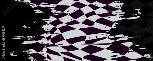 grungy style rally flag background for motor or auto sport