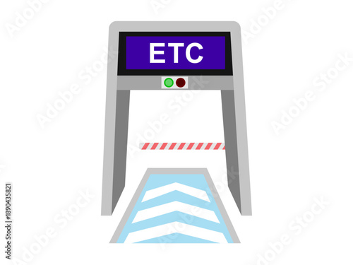 高速道路のETCゲート / ETC gate