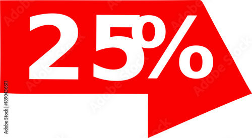 Sale stickers and promotional labels for advertising. Discount price tags for retail marketing, Tag new set, New label and tag. 25%, 50%, 70%, 75% sale icon.	