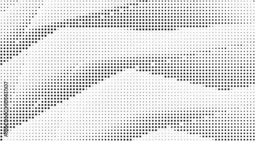 Black star and dot halftone abstract texture, Dark star dot halftone background design