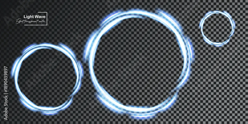 circulr light effect